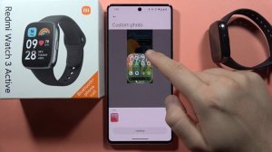 Redmi Watch 3 Active: Set Image as Watch Face #redmi