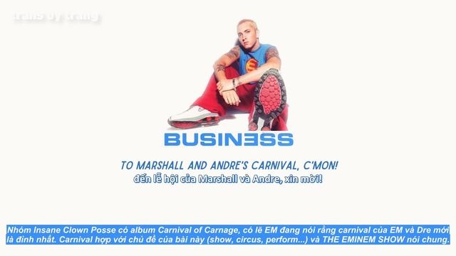 [Vietsub] Eminem | Business смотреть онлайн