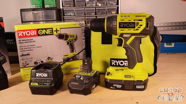 RYOBI 18-Volt Drill Kit GIVEAWAY #1 -- Cheap vs Cheap смотреть онлайн