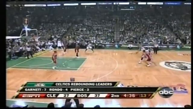 Paul Pierce 41 pts vs Lebron James 45 pts, playoffs 2008 celtics vs cavs game 7 смотреть онлайн