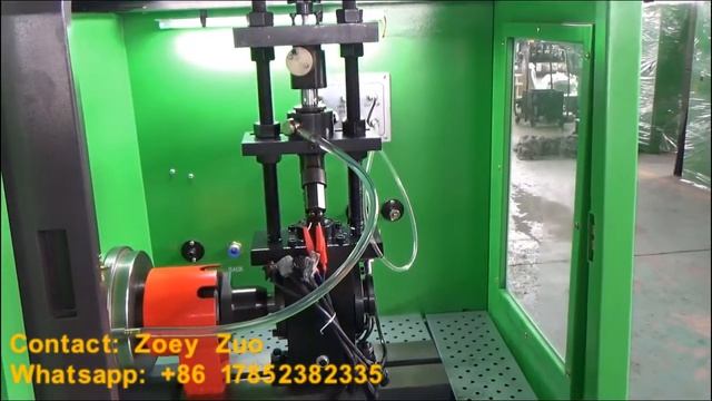 CR966 Common rail test bench EUI testing смотреть онлайн