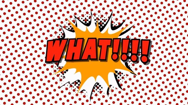 What Word in Speech Balloon in Comic Style Animation 4k Retro Cartoon Comics Animation смотреть онлайн