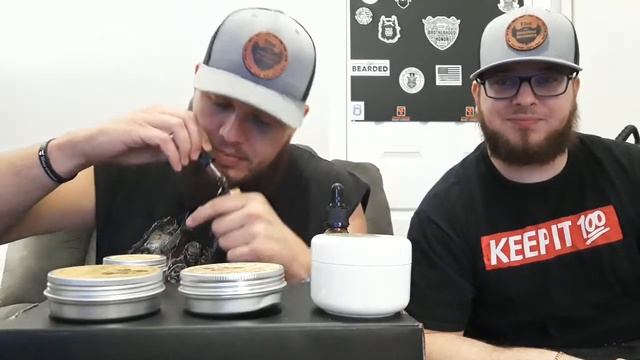 BEARDED BROTHERS REVIEW GREY BEARDS!!! 2 OILS 2 BALMS BEARD CONDITIONER AND MUSTACHE WAX!!! смотреть онлайн