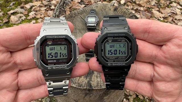 #028 Casio G-Shock GMW-B5000 And MRG-B5000 Outdoor Video