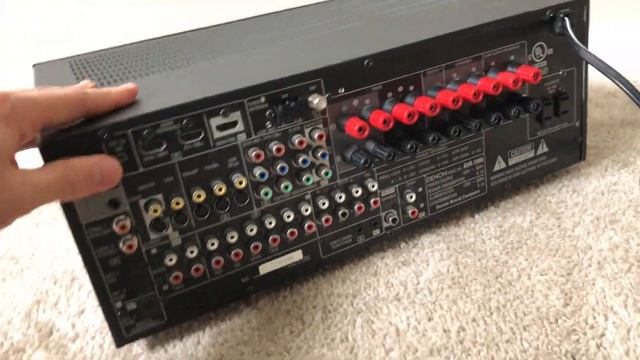 Denon AVR-1908 7.1 HDMI Home Theater Surround Receiver смотреть онлайн