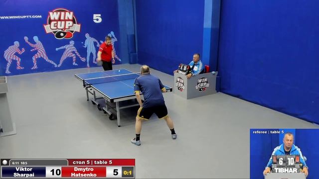 15:30 Шарпай Виктор 3-1 Гаценко Дмитрий cтол 5 ЮГ-4 19.05.22 смотреть онлайн