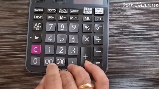 Casio Check & Recheck DJ 120D Plus Calculator Unboxing