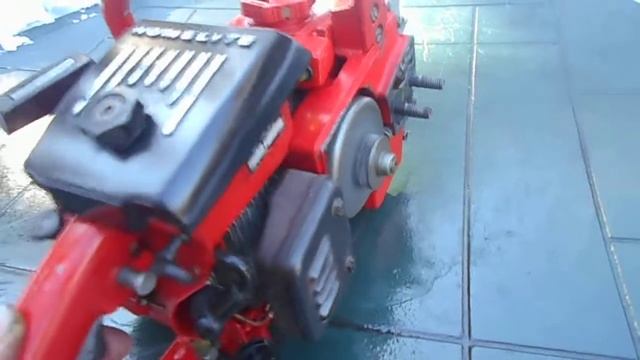Homelite XL-12 Chainsaw Test Run 2.