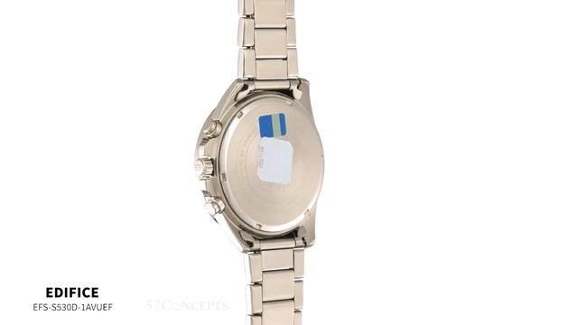 Edifice EFS-S530D-1AVUEF Retrograde Chrono Sapphire Solar • Zegarek męski смотреть онлайн