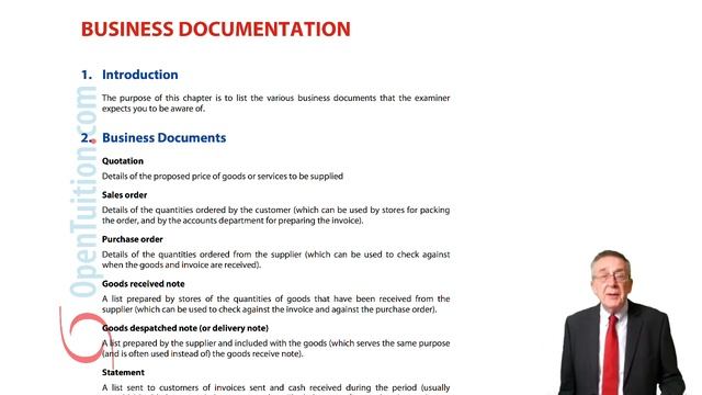Business Documentation - ACCA Financial Accounting (FA) lectures смотреть онлайн