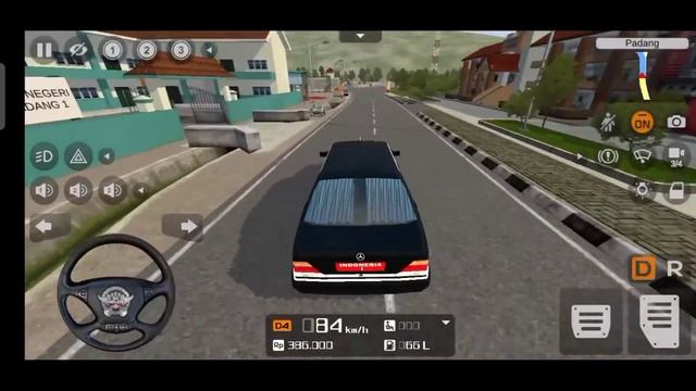 Mercedes-Benz Limousin Car Driving In Bus Simulator Indonesia / Indonesian President Limousine Car смотреть онлайн