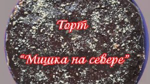 ТОРТ  «МИШКА  НА  СЕВЕРЕ»