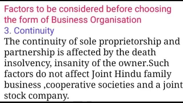 Factors to be considered before choosing a form of business organisation смотреть онлайн