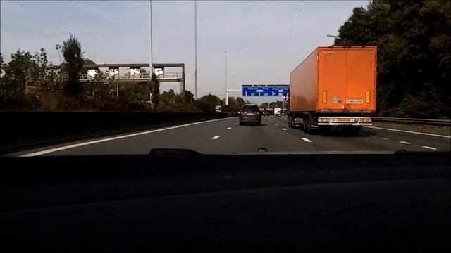 Motorway Belgium to The Netherlands смотреть онлайн
