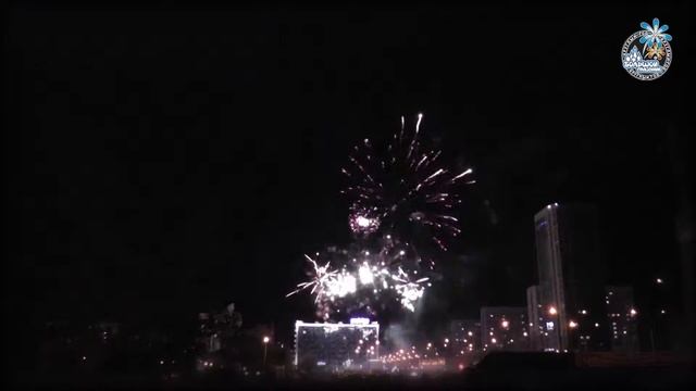 Салют на юбилей сети магазинов "Акварель". Новокузнецк, 03.10.2015 г. смотреть онлайн