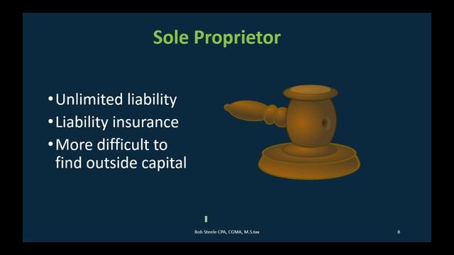 Startup Businesses-Types of Entities-Sole Proprietor S-Corporation Limited Liability Company LLC смотреть онлайн