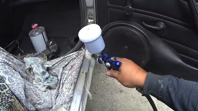 Старт проекта «Печальная Четырка» Купил пистолет для локальной покраски. Проект «автохлама нет» смотреть онлайн