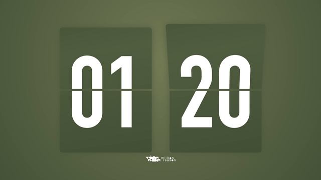 4 Minutes Countdown Timer Flip Clock 🎵 / +HIP HOP BEATS