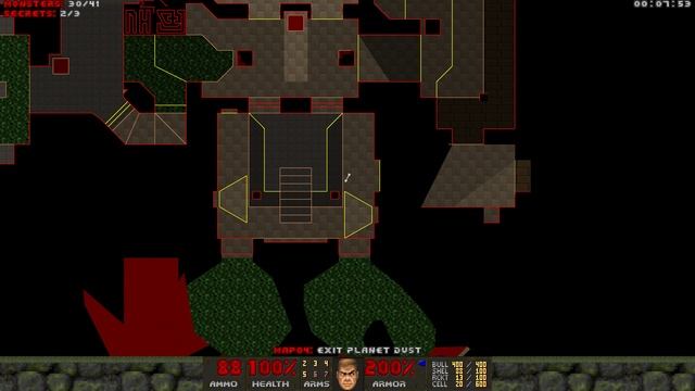DOOM 2: Minus Doom megawad blind UV [PC] смотреть онлайн
