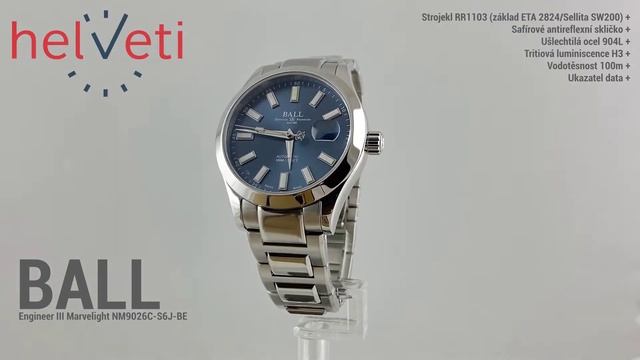 Ball Engineer III Marvelight NM9026C-S6J-BE