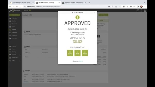 Paying an Invoice MX™ Invoice смотреть онлайн