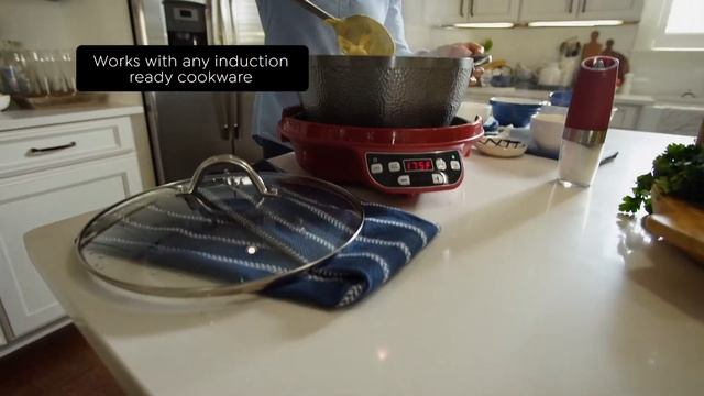 Ming Tsai Induction Burner Features смотреть онлайн