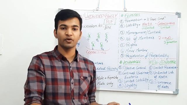 #2.2 HUF-Hindu Undivided Family Business | Class 11th Business Studies| Chapter-2 | Form of Busines смотреть онлайн