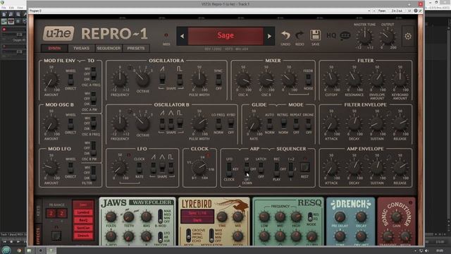 u-he Repro-1 Synth - No Talking смотреть онлайн