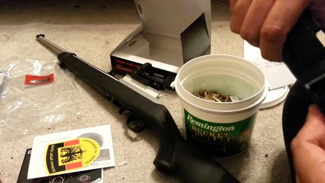 GSG ATI Rotary 110 Round Drum Magazine for Ruger 10/22 UNBOXING смотреть онлайн