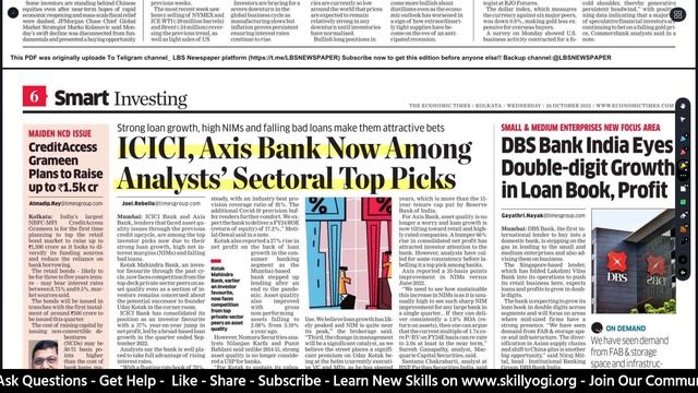 Economic Times + Business Standard - 26 October 2022 Newspaper - Daily Business News Analysis смотреть онлайн