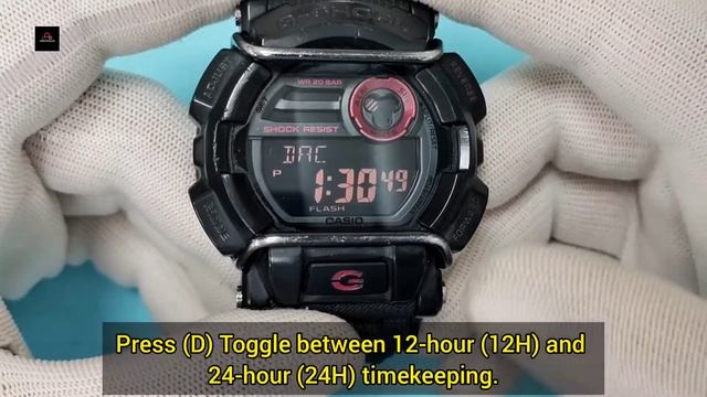 Casio G-Shock GD-400 Time Setting Tutorial | TrendWatchLab