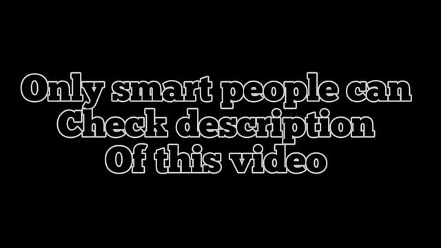 Only Smart People Should Watch This Video Ok. смотреть онлайн