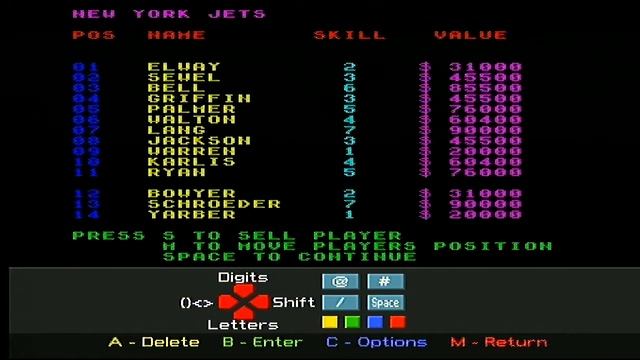 ZX Spectrum Vega Games - End Zone смотреть онлайн