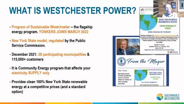 Sustainable Westchester: What is Green Energy? February 24, 2022 смотреть онлайн