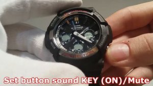Setting Casio G-Shock GAW-100 manual 5444
