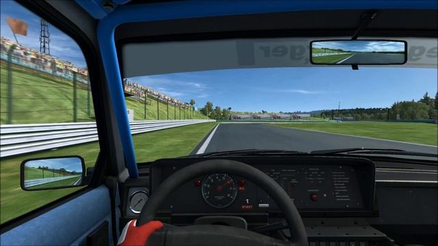 R3E: Hotlap on the Hungaroring GP with Volvo 240 Turbo (Touring Classics) (HD) смотреть онлайн