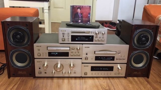 Hàng Hiếm Chất Teac H500i MD H500i Full 5 Thớt Loa Zin Teac S500 Đẹp Long Lanh Khiển Zin ^^