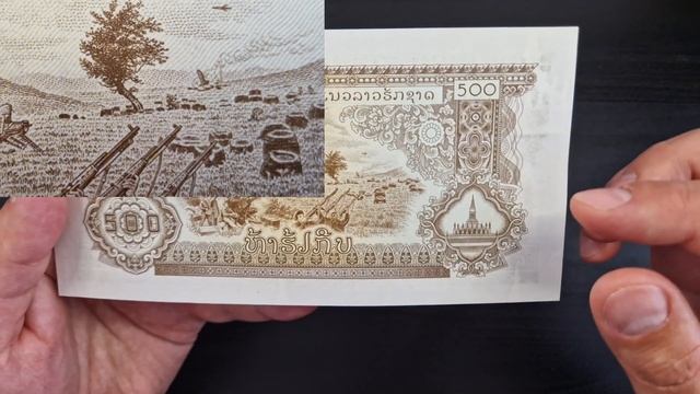 Самолеты на банкнотах #18 | 500 кипов Лаоса | Planes on the banknotes #18 | 500 Kip of Laos смотреть онлайн