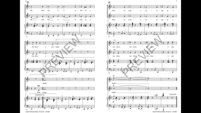 Jazzy Jingle Bell Waltz (2-Part Choir) - by Becki Slagle Mayo and Lynn Shaw Bailey смотреть онлайн