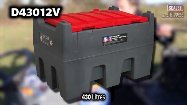 Sealey Portable 12 Volt Diesel Tanks - D12512V, D22012V, D43012V смотреть онлайн