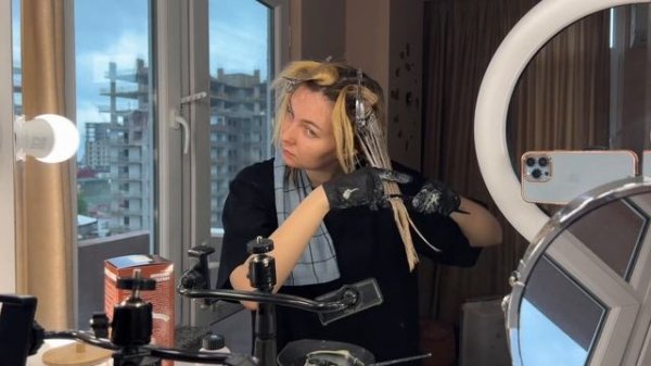 из блонда в светло-русый: самостоятельно тонирую блонд дома | выход из AIRTOUCH