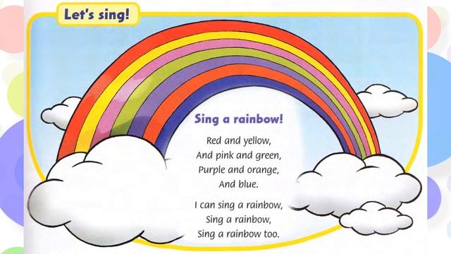 Sing a rainbow | colors | extended ver. from Family and Friends 1 смотреть онлайн