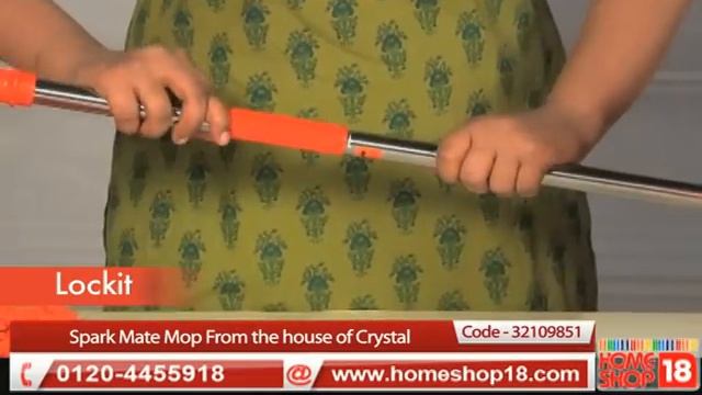 HomeShop18.com - Spark Mate Advanced Mop on wheel From the house of Crystal смотреть онлайн