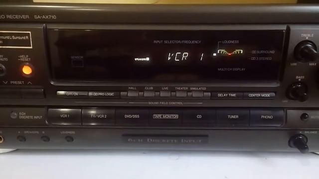 Receiver Technics SA AX710. смотреть онлайн