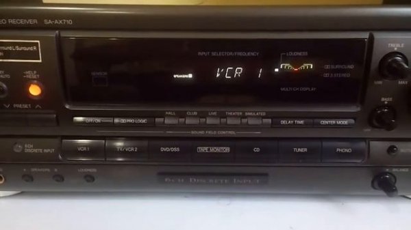 Receiver Technics SA AX710.