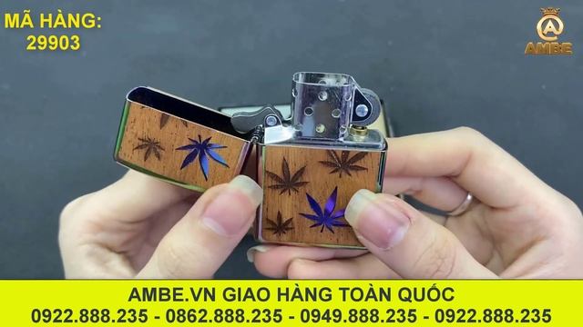 Bật lửa Zippo 29903 ốp gỗ đẹp độc lạ chính hãng từ Mỹ danh tiếng смотреть онлайн