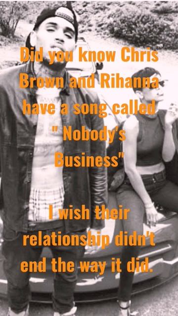 Chris Brown and Rihanna have a song together called '' Nobody's Business'' #ChrisBrown #Rihanna смотреть онлайн