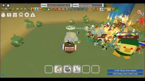 100e commando chick ! ROBLOX Bee Swarm Simulator