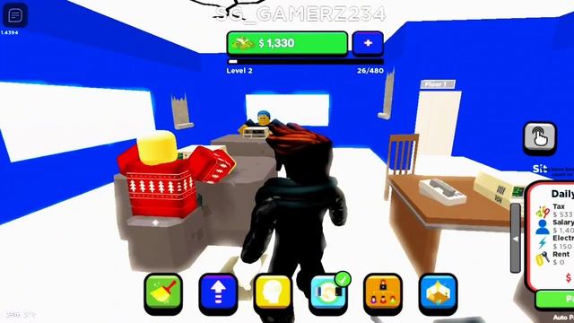 I Am Very Rich In Business || ROBLOX - ONLINE BUSINESS SIMULATOR 3 Gameplay #1 смотреть онлайн