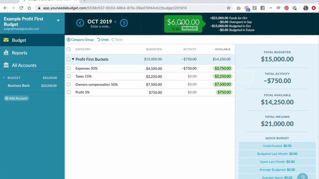 💵 How I use YNAB to PROFIT FIRST my business revenue [instead of using multiple bank accounts] 💃 смотреть онлайн